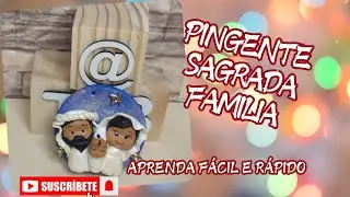 Pingente De Natal Sagrada Família