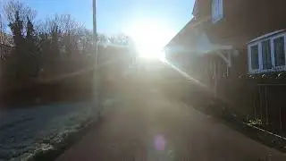 A frosty morning ride