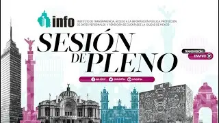 PRIMERA SESIÓN ORDINARIA DEL PLENO DEL INFO CDMX 2024