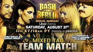 Dominik Misteryo&Liv Morgan Vs Damian Priest&Rhea Rhepley