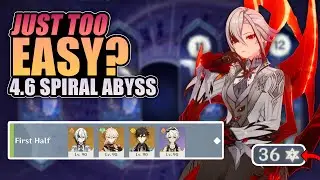 Is the New Spiral Abyss TOO EASY for Arlecchino? | Genshin Impact 4.6
