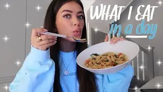 WHAT I EAT IN A DAY! (for weight loss)