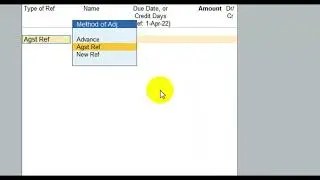 How to disable on account in tally prime
