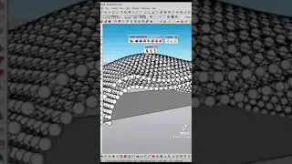 Learn how to make space frame structural design on sketchup✨ 