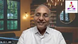 October 25-10-2024 . Dr.H.C.Jain.  "Experience  sharing of the New Seekers ( evening session)