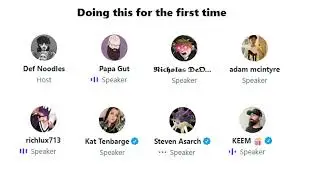 Full DefNoodles Twitter Debate with Papa Gut, Keemstar, Nicholas DeOrio, Adam McIntyre (01/08/22)