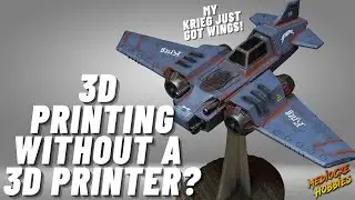 Painting up a Death Korps of Krieg Plane 