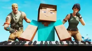 I Played Minecraft Music to Strangers in Fortnite