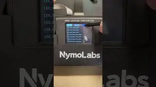 Changing from mm to inches on NymoLabs controller