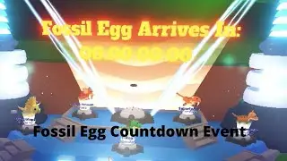 THE Fossil Egg Countdown Event - Adopt Me (Roblox)