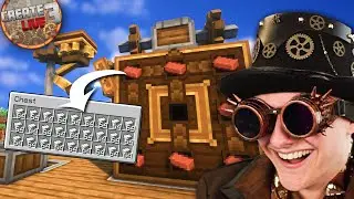 VOLLAUTOMATISCHE Zink Farm! UNENDLICH?! - CREATE LIVE 3 - #14