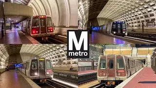 WMATA Metrorail Compilation July 2024