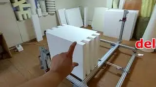 Как вырезать термопанель из пенопласта?