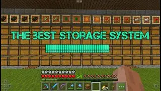 Building Storage System | Minecraft #4