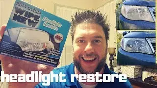 Headlight Restoration Review: headlight restore: Rustoleum Wipe New headlight restore review [36]