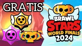 COMO CONSEGUIR HIPERCARGA GRATIS STARR DROP LEGENDARIO GRATIS y MÁS EN FINALES MUNDIALES BRAWL STARS