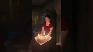 День рождения 8 лет. шоколадный торт выбирал именинник