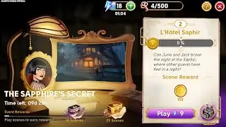 June's Journey Secrets 31 Scene 2 L'Hôtel Saphir Word Mode 4K ULTRA HD
