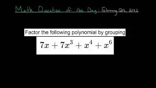 Math Question of the Day: February 12th, 2023