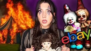 Asking My Haunted Doll From eBay If He Started a Fire… (CURSED)