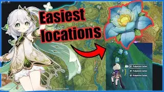 Best Places to find Kalpalata Lotus ranked (best to worst) Genshin impact