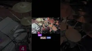 4-bar drum solo 🎵