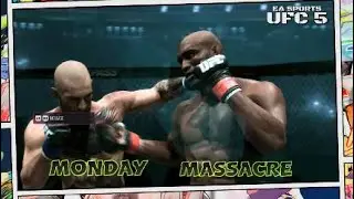 MONDAY MASSACRE: EPIC UFC 5 GAMEPLAY! 💪🏼👊🏻💯