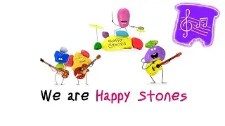 Happy Stones - We Are Happy Stones | PREMIERE Song  | Sonya from Toastville - Animated series