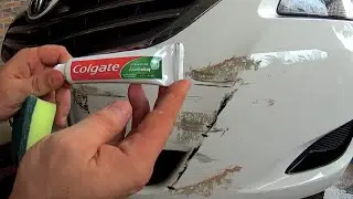How to remove scratches from the car at home Using toothpaste - How to Fix scratches on car