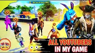 All V Badge Youtubers Are In My Game😱🔥⚡-@TotalGaming093 @TondeGamer@Badge99ff @DesiGamers_