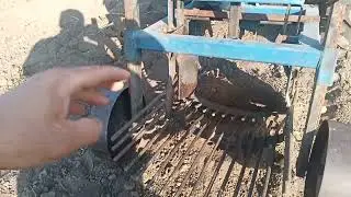 Саморобна картоплекопалка - домашнє господарство