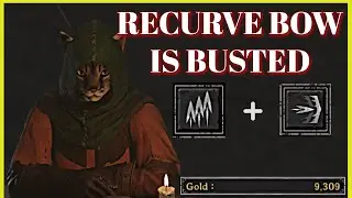 I Got RICH with this BUSTED Recurve Bow Ranger Build | Dark and Darker