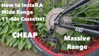 CHEAP Wide Range Cassette For Mountain Bike Installation Tutorial