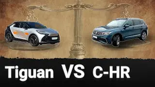 Tiguan VS C-HR. Змагання з автопаркування!