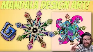 Mandala Design Art w/ Photopea!