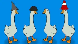 Стая ГУСЕЙ #1 Кид на озере уток и куриц. Симулятор Гуся в GOOSE.IO на пурумчата