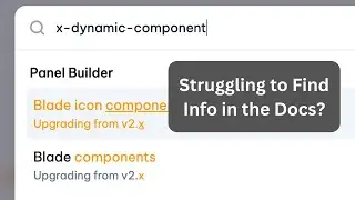 Filament: How To (Better) Search the Docs