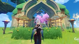 Serenitea Pot Tag Team Race | Cool Isle Realm v2.0 | Genshin Impact