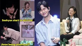 We’re so well fed tonight with Soohyun and Jiwon contents💕Jiwon never fails to give best fanservice
