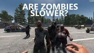 Are ZOMBIES SLOWER in 7 days to die