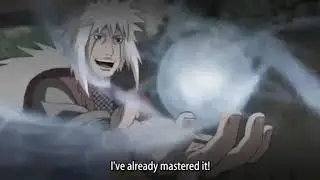 Jiraiya Shows Minato His Rasengan