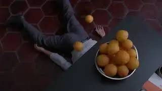 ted eats oranges