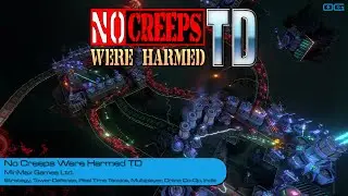 No Creeps Were Harmed TD: Tower Defense Maze Strategies with a Killer Story Mode (Gameplay)