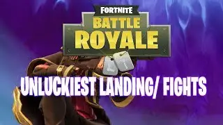 UNLUCKIEST LANDING / FIGHTS WIN?!? | Fortnite Battle Royale Unlucky Win
