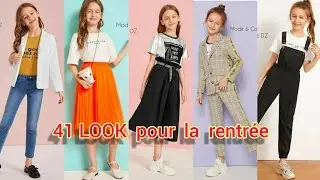 Tendance mode petite fille 2020🙊/  😍ملابس بنات صغار للدخول المدرسي #ملابس_بنات_12سنة