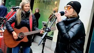 Young girls AMAZING DUET  of Dolly Parton Jolene - Allie Sherlock cover & Zoe Clarke