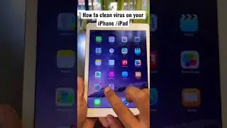 This is how you remove virus on your iPhone / iPad 😎 