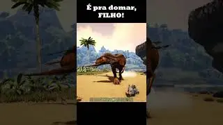 É PRA DOMAR, FILHO!!! | #ARK #Sobrevivência #hunting #caça #Shorts