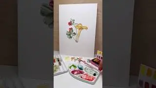 How many layers to apply with realistic watercolor painting #watercolorpainting #painting #art