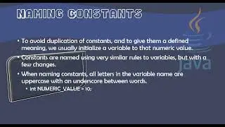 1.6 Variables vs Constants